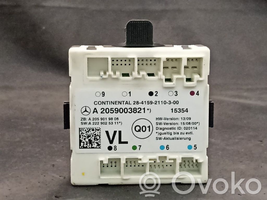 Mercedes-Benz C W205 Door control unit/module 