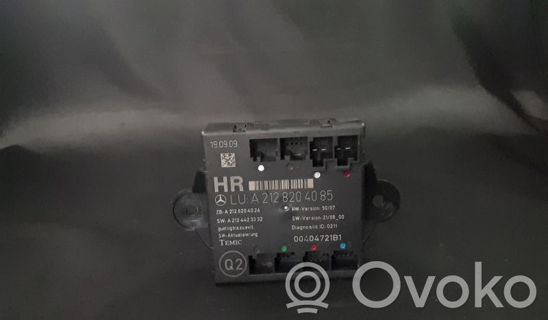 Mercedes-Benz E W212 Door control unit/module 