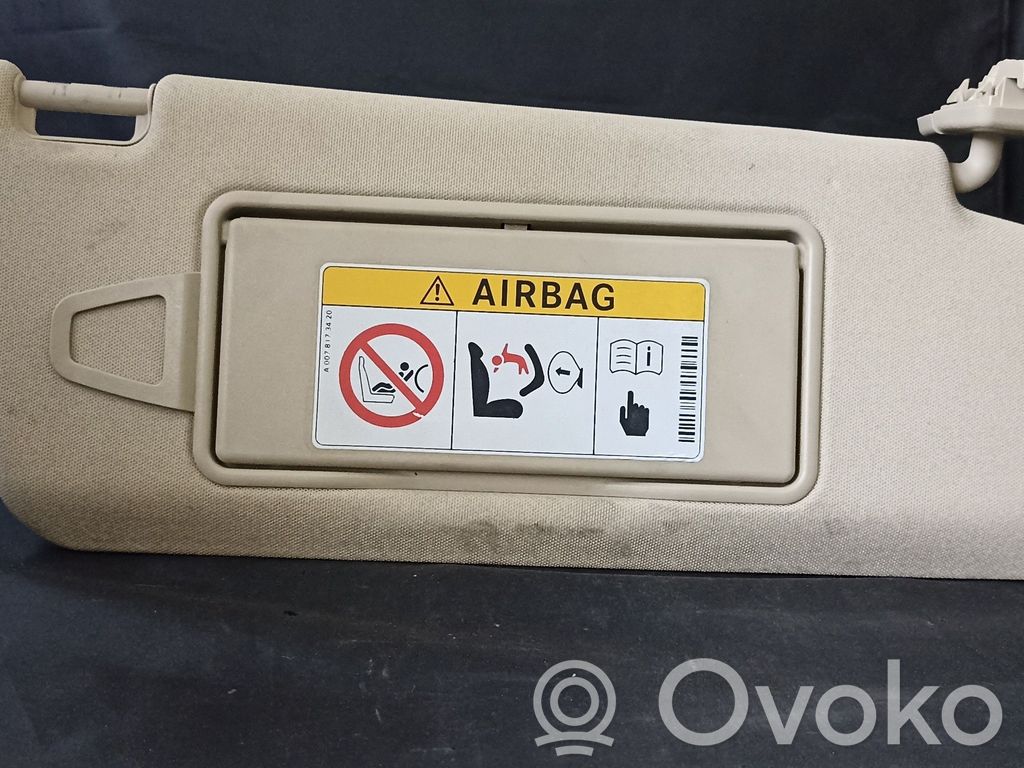 Mercedes-Benz CLS C218 X218 Sun visor 
