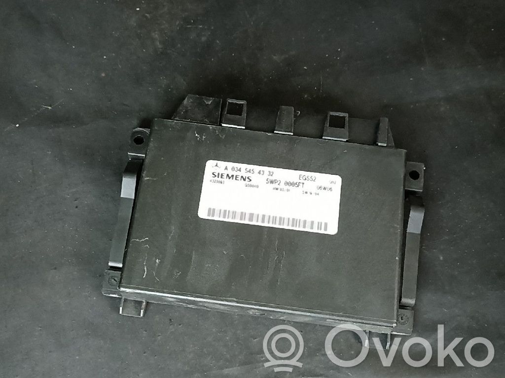 Mercedes-Benz CLC CL203 Gearbox control unit/module 