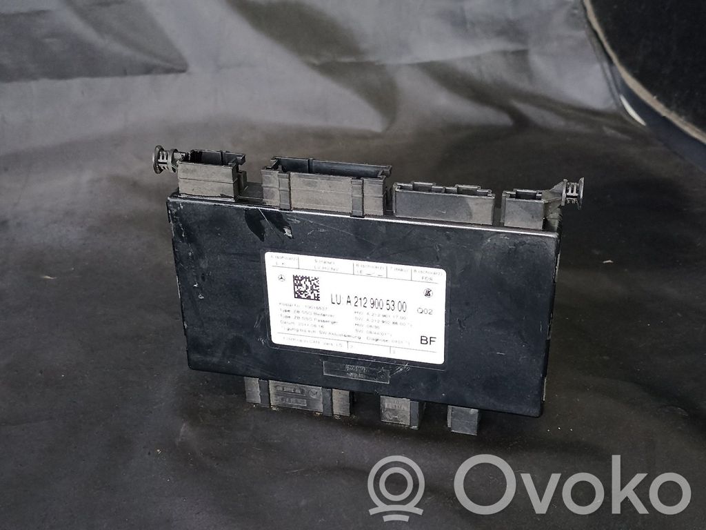 Mercedes-Benz CLS C218 X218 Module de commande de siège 