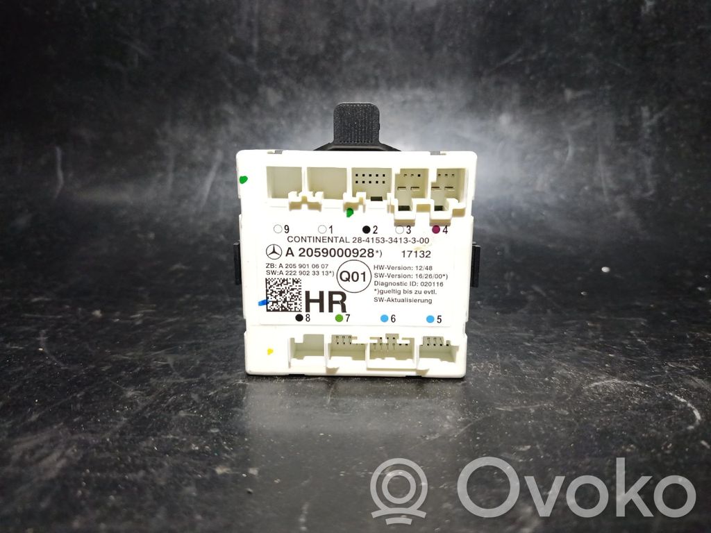 Mercedes-Benz GLC X253 C253 Door control unit/module 