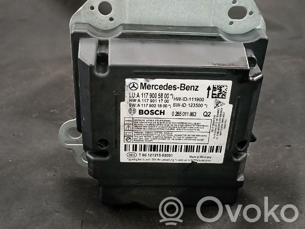Mercedes-Benz A W176 Sterownik / Moduł Airbag 