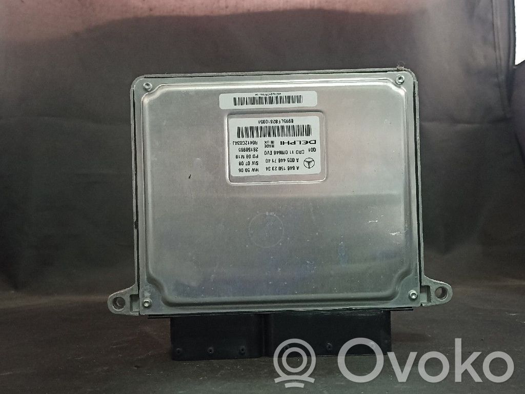 Engine control unit/module   6461502334,CRD11Q01