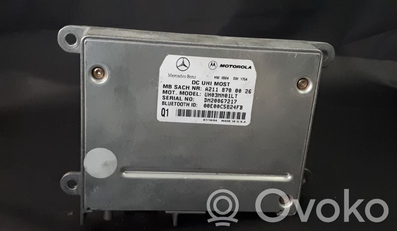 Bluetooth modulis   2118700026,A2118700026