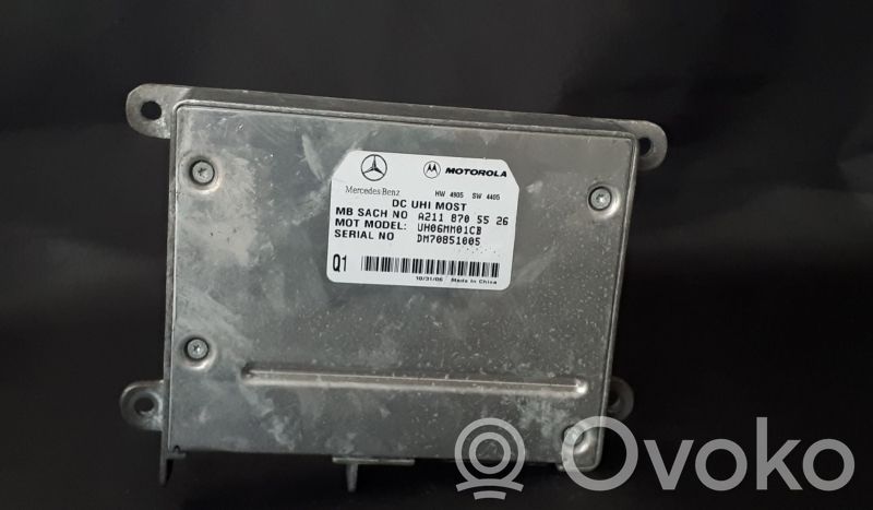 Bluetooth control unit module   2118705526,A2118705526