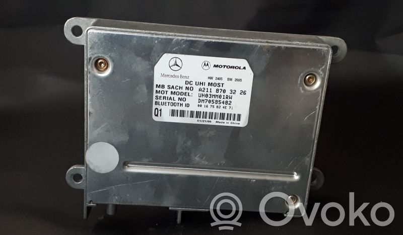Mercedes-Benz E W211 Modul unitate control Bluetooth 