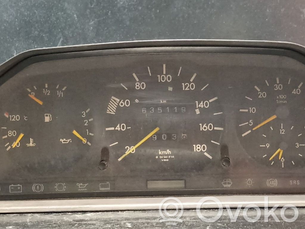 Speedometer (instrument cluster)   1245433821,1245420766,A1245420766,A1245433821,RELOGIO,VL180RT600C