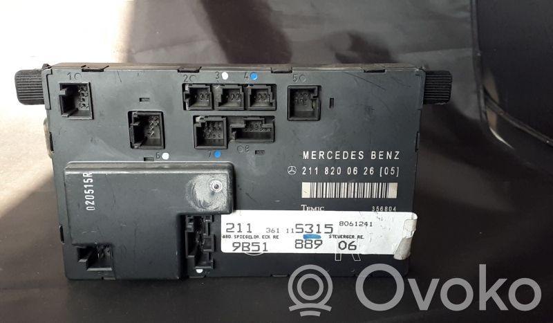 Mercedes-Benz E W211 Unitate/modul comandă uși 