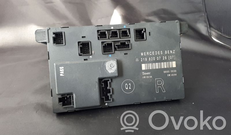 Door control unit/module   2198200726,2198202026,A2198200726,A2198202026,FRENTEDIREITO
