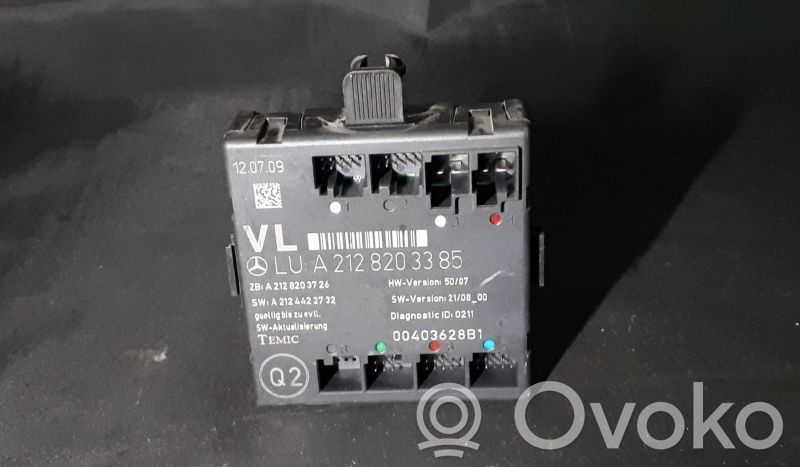 Mercedes-Benz E W212 Door control unit/module 