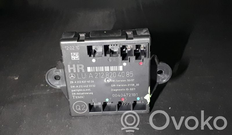 Mercedes-Benz E W212 Door control unit/module 