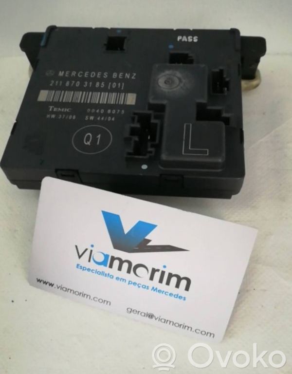 Door control unit/module   2118703185,TRASESQUERDO