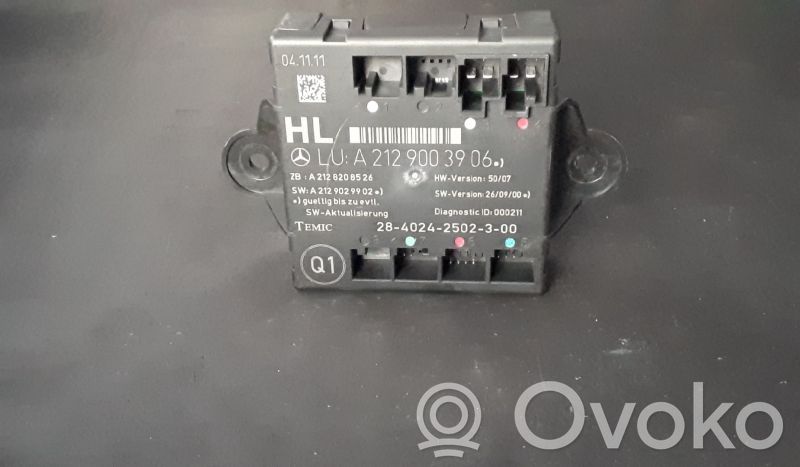 Unité de commande module de porte   2129003906,TRASESQUERDO