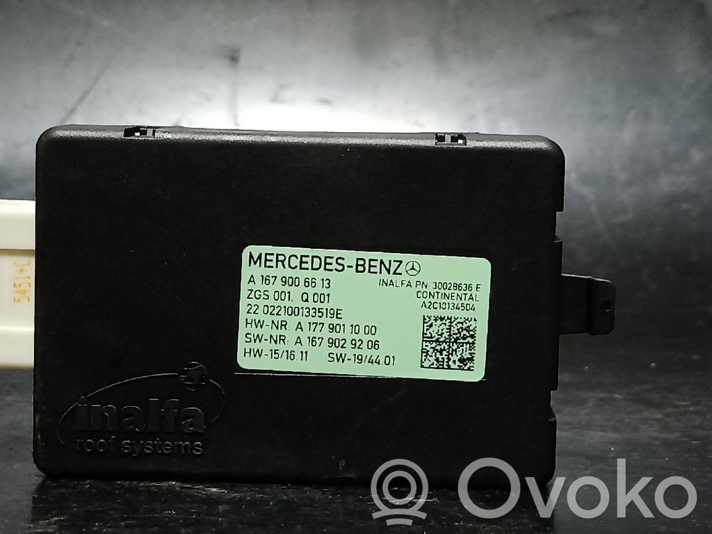 Mercedes-Benz CLA C118 X118 Muut ohjainlaitteet/moduulit 