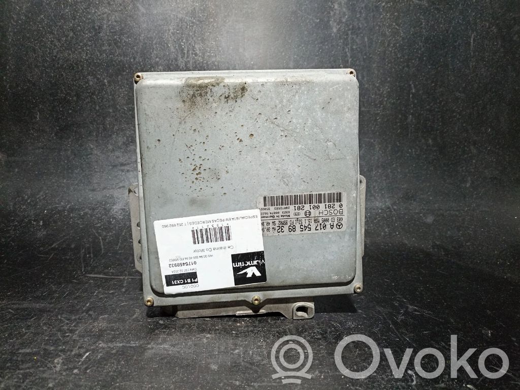 Mercedes-Benz C W202 Unitate/modul de control motor 
