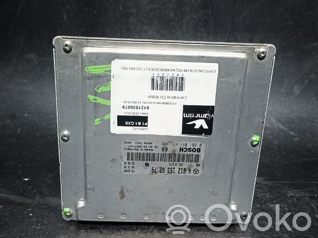 Engine control unit/module   6121536879,6121535579,Q02CR214