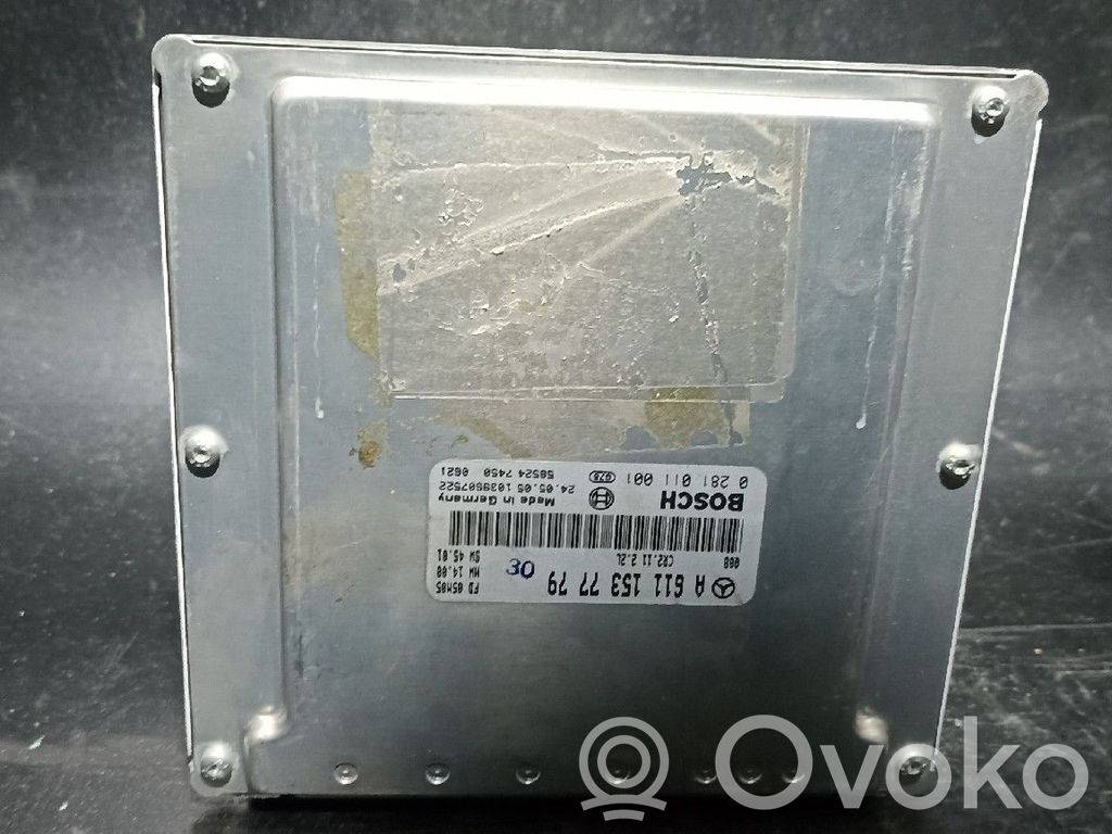 Mercedes-Benz CLC CL203 Engine control unit/module 