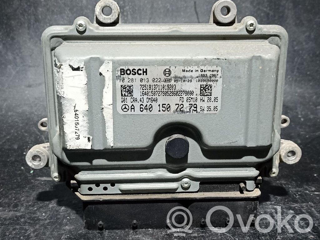 Mercedes-Benz B W245 Engine control unit/module 