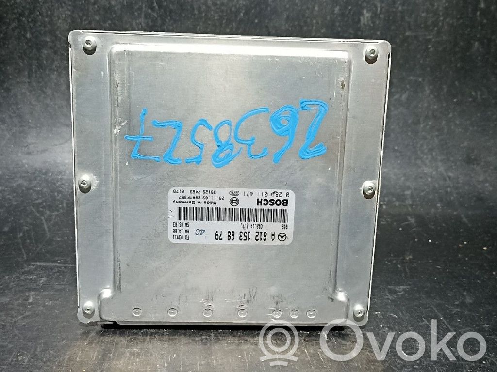Mercedes-Benz CLK A209 C209 Engine control unit/module 