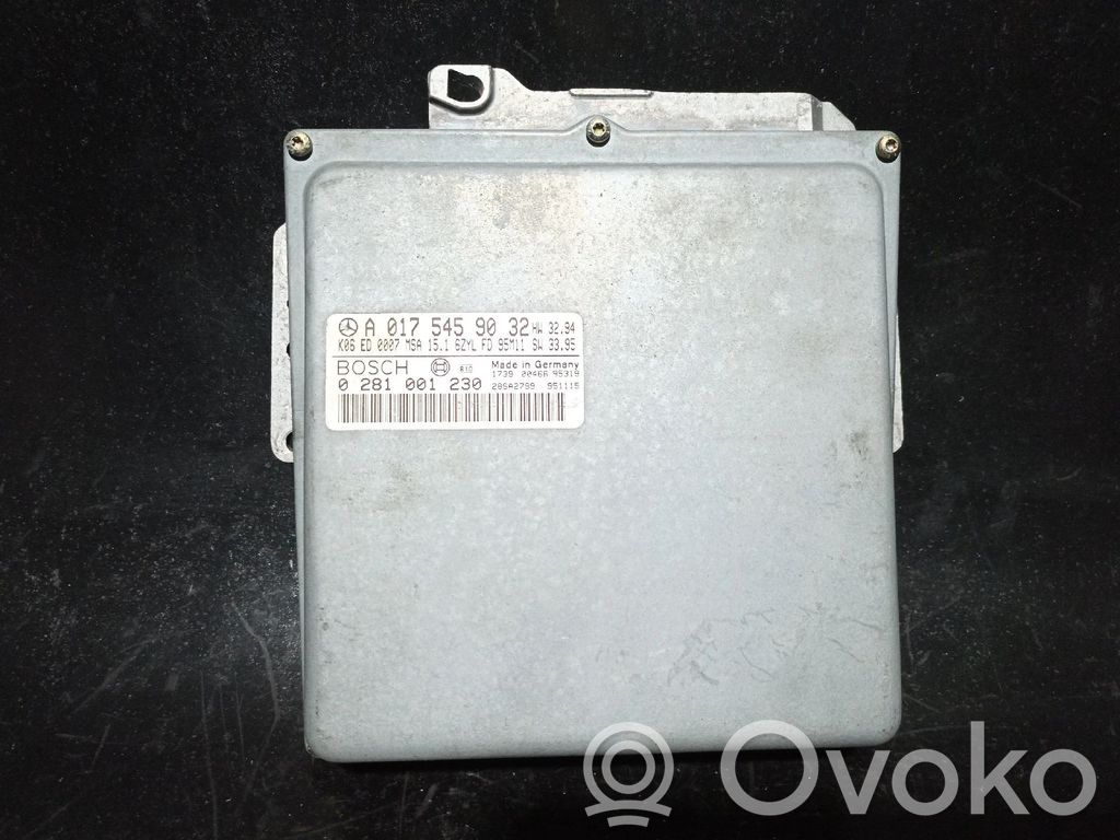 Unidad de control/módulo del motor   0175459032,A0175459032