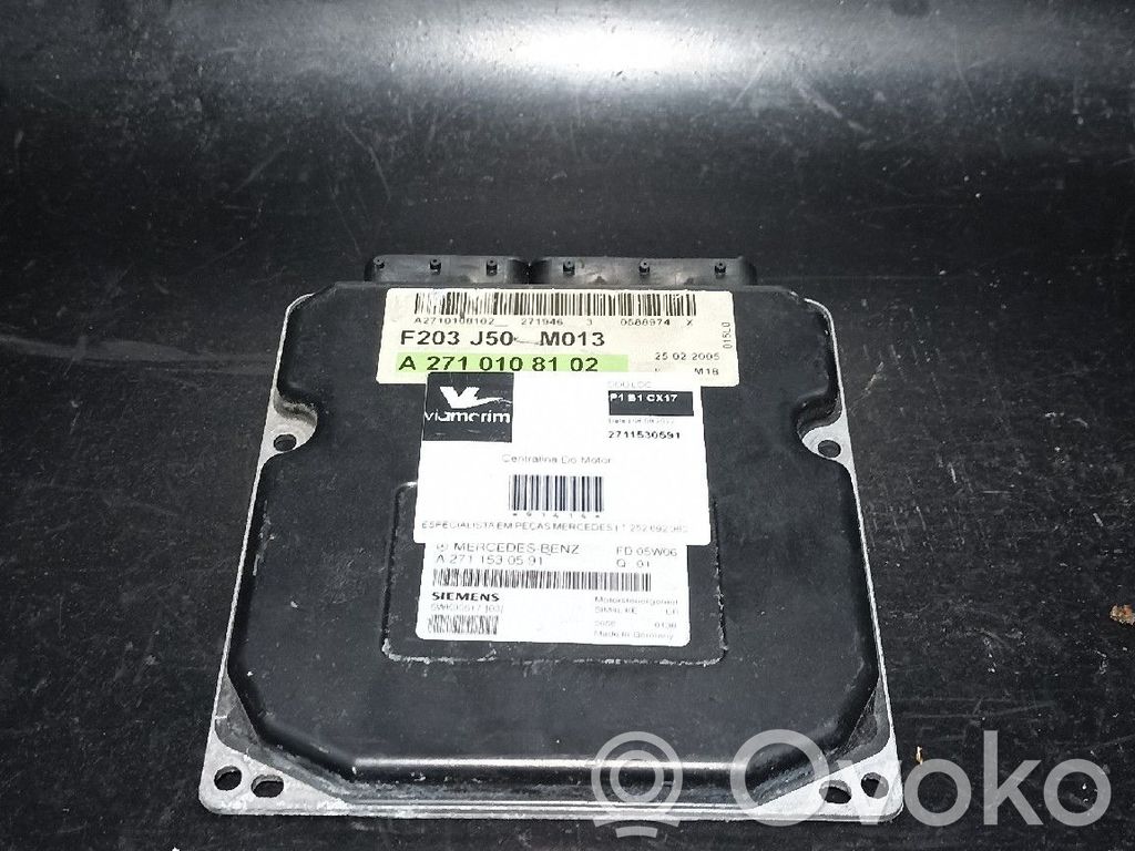 Mercedes-Benz C W203 Engine control unit/module 