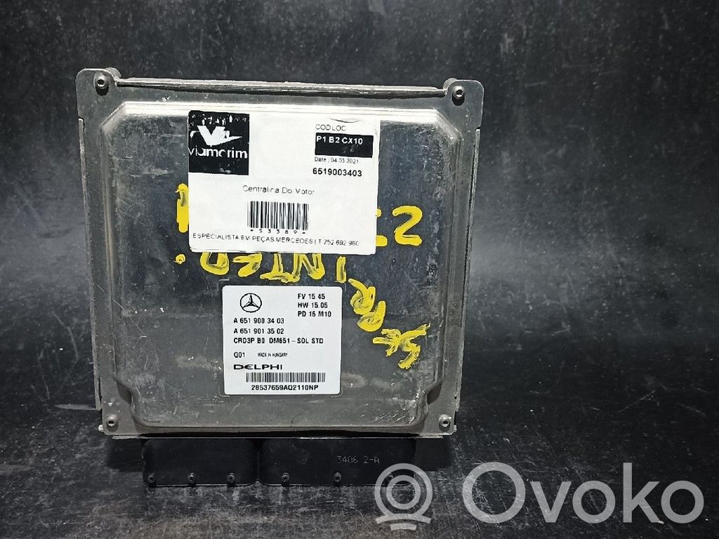 Sterownik / Moduł ECU   6519003403,Q01CRD3PB0