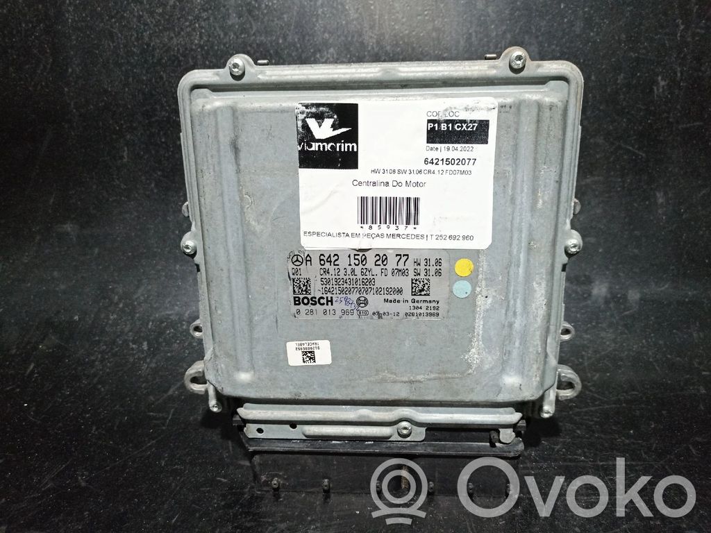 Mercedes-Benz ML W164 Sterownik / Moduł ECU 