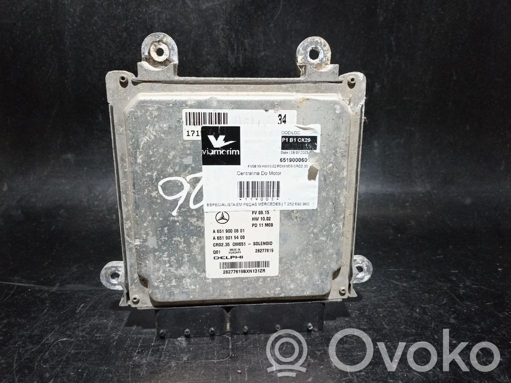 Engine control unit/module   6519000601,6511501779,6519002600,6519007902,Q01CRD235