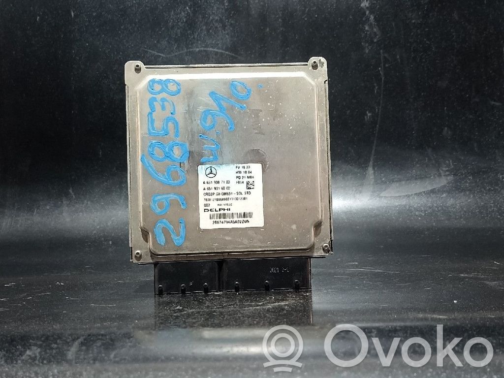 Mercedes-Benz Sprinter W907 W910 Engine control unit/module 