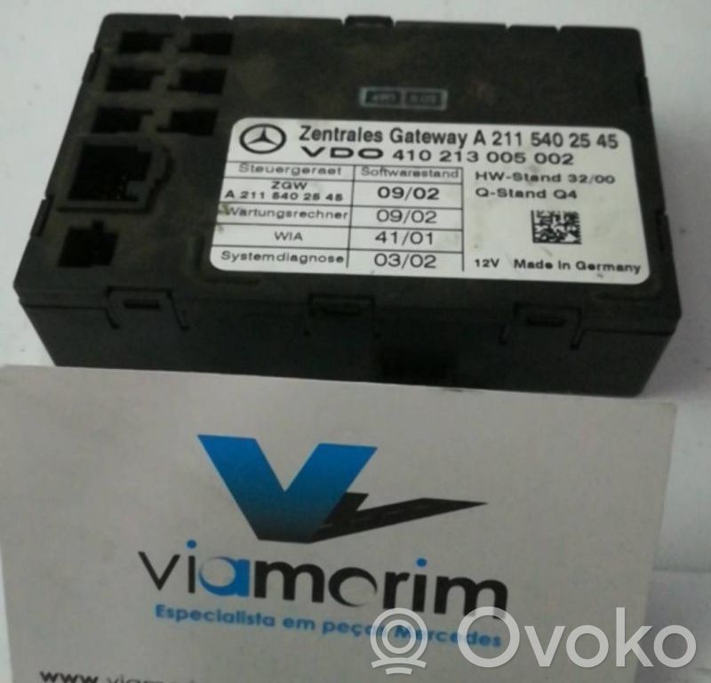 Other control units/modules   2115402545,1695406945,2115402545,2115402945,2115403045,2115403145,2115403545