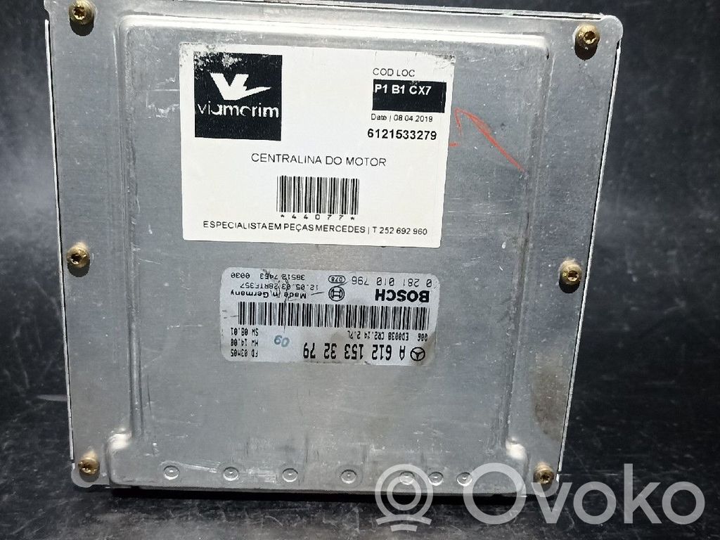 Mercedes-Benz ML W163 Engine control unit/module 