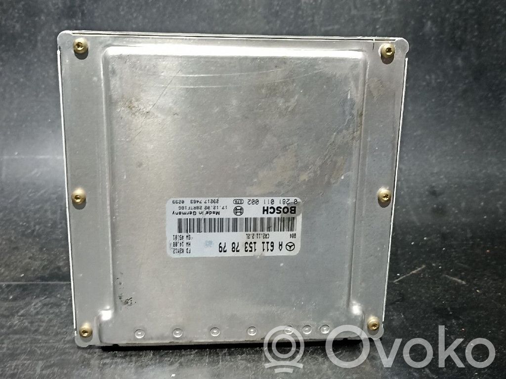 Mercedes-Benz C W203 Engine control unit/module 