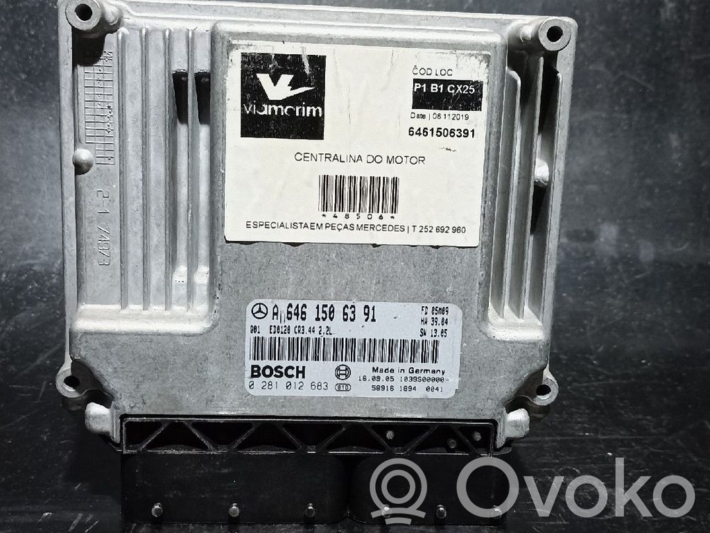 Mercedes-Benz E W211 Engine control unit/module 