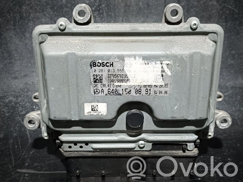 Mercedes-Benz A W169 Engine control unit/module 