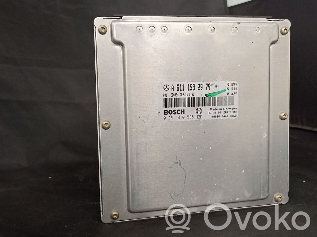 Engine control unit/module   6111532979,A6111532979,Q01CR21122L