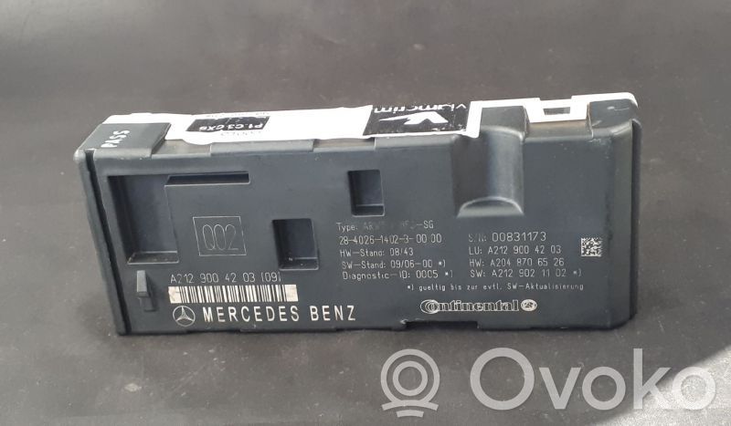 Sonstige Steuergeräte / Module   2129004203,A2129004203