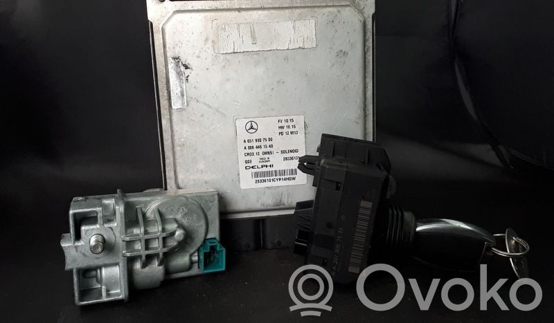 Mercedes-Benz C W204 Ajonestolaitteen ohjainlaite/moduuli 