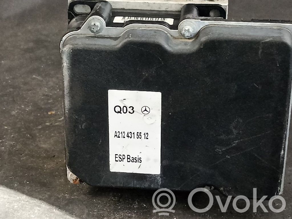 Mercedes-Benz E W212 ABS bloks 