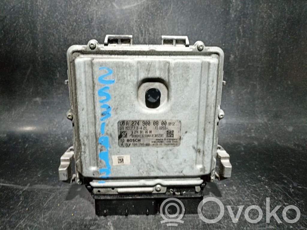 Engine control unit/module   2749000800,2749010600,A2749000800,A2749010600