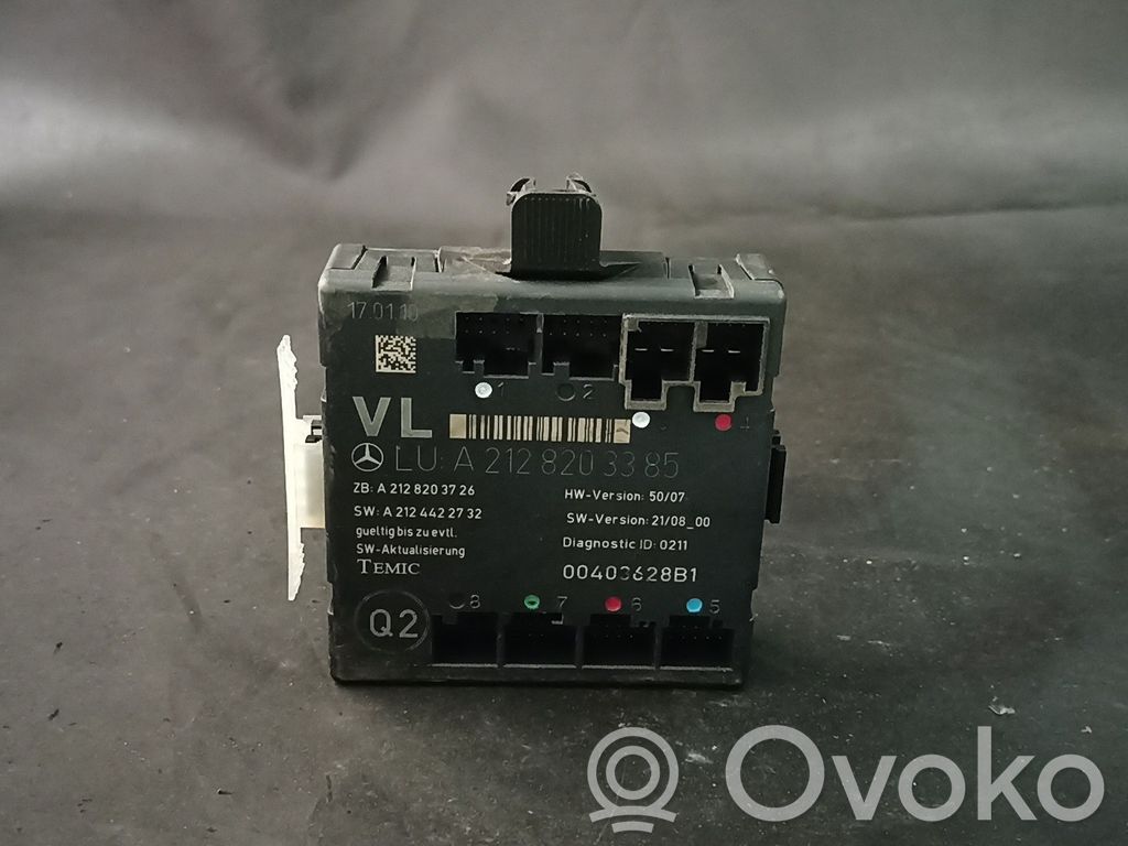 Mercedes-Benz C W204 Door control unit/module 