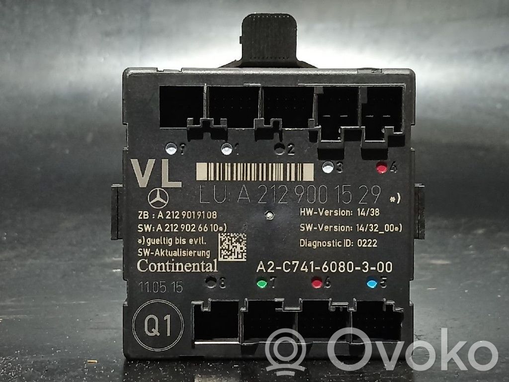 Unité de commande module de porte   2129001529,2129009029,A2129001529,A2129009029,FRENTEESQUERDO