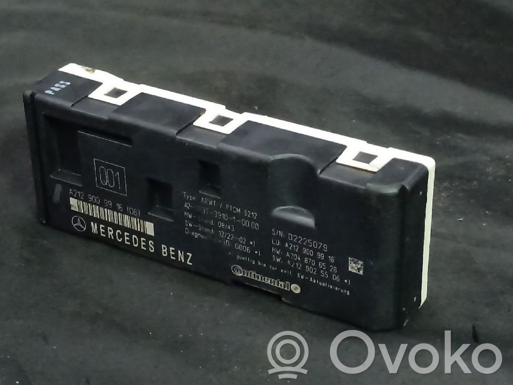 Mercedes-Benz E W212 Sonstige Steuergeräte / Module 