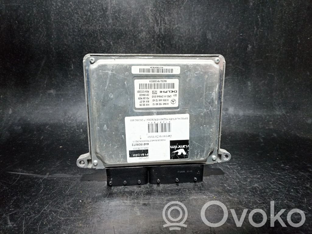 Sterownik / Moduł ECU   6461509072,A6461509072,Q01CRD11