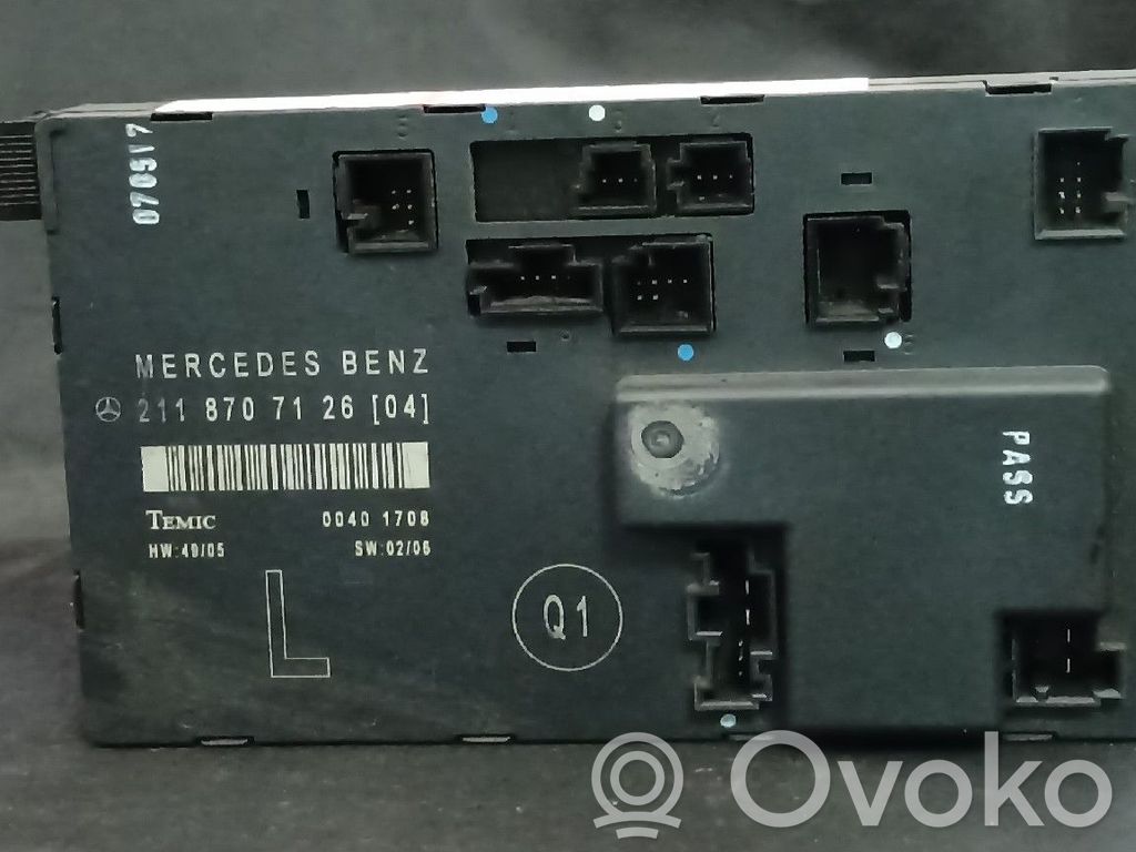 Oven ohjainlaite/moduuli   2118707126,A2118707126,FRENTEESQUERDO