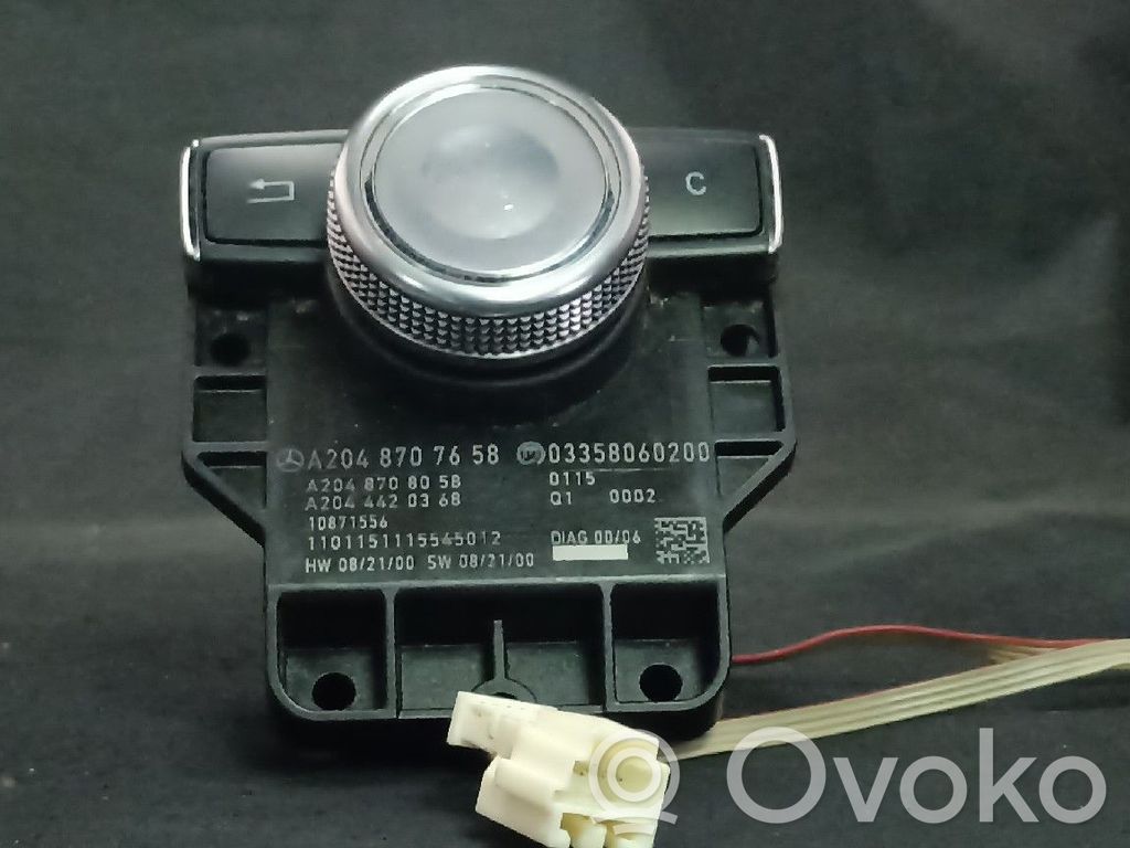 Mercedes-Benz C W204 Interruptor de control multifunción 