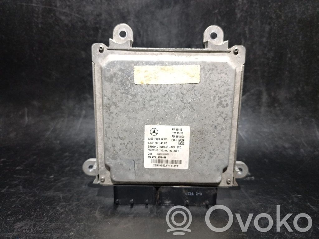 Mercedes-Benz C W205 Engine control unit/module 