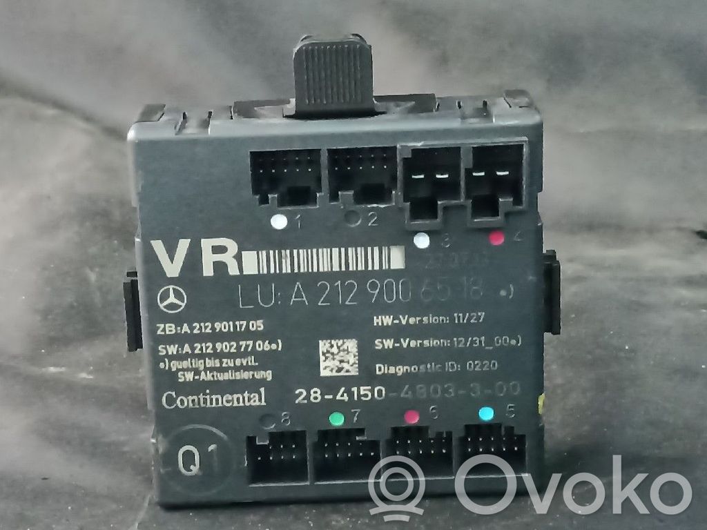 Unité de commande module de porte   2129006518,2129009229,A2129006518,A2129009229,FRENTEDIREITO