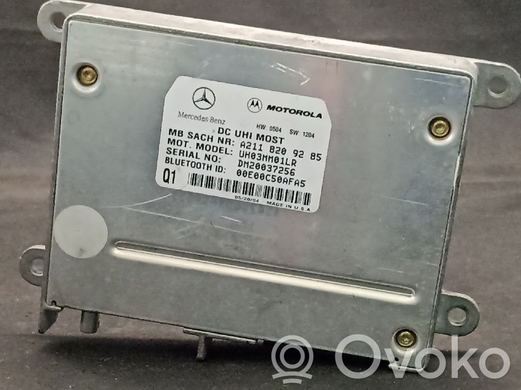 Other control units/modules   2118209285,A2118209285