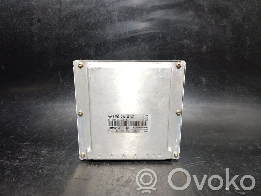 Mercedes-Benz C W202 Engine control unit/module 